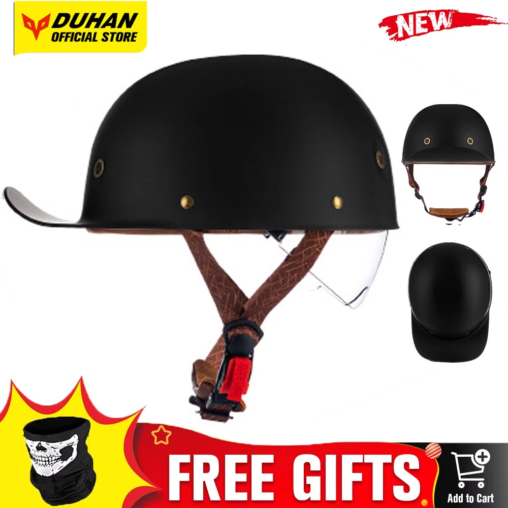 

Новый мотоциклетный полушлем, летний дышащий мотоциклетный шлем, уличный износостойкий и противоосенний мотоциклетный шлем