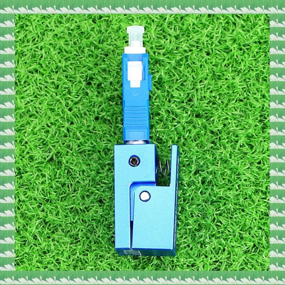 ONCE Fiber Optic Adapter Square Type Bare Fiber Adapter SC Square FTTH Optical Tools Bare Fiber Optic Adapter