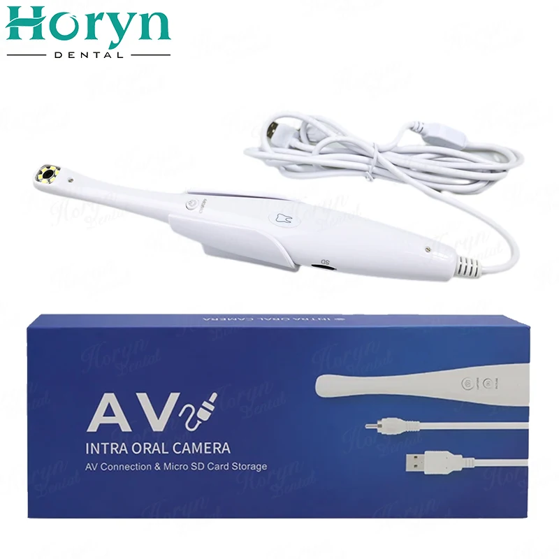 VGA TV Out Put Intra Oral Camera Endoscope LED Intraoral Camera USB Type With SD Card