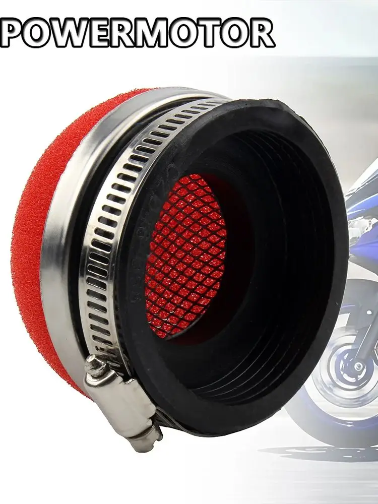 AliExpress PowerMotor Motorcycle 28 32 35 38 42 45 50 54 58 MM Stright Foam Air Filter Sponge Cleaner Moto Scooter Motocross Dirt Bike Accessories
