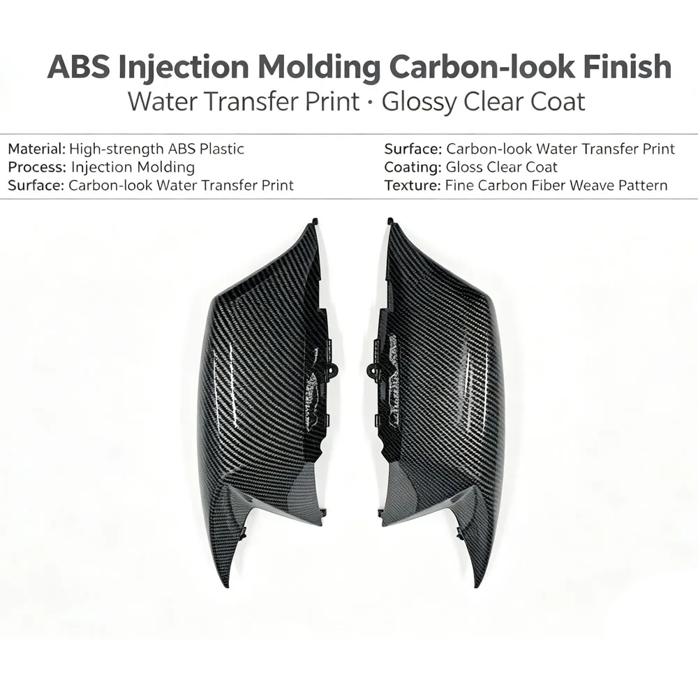 Suitable for Suzuki GSX-R 600 750 2008 2009 2010 motorcycle ABScarbon fiber paint, rear side seat fairing, rear short side strip