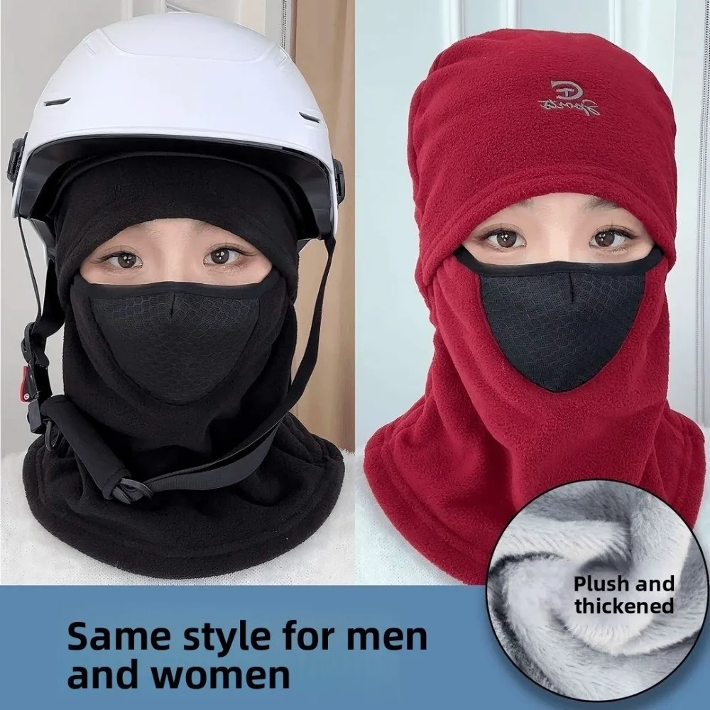 جديد القطبية الصوف وشاح قناع قبعة متكاملة يندبروف قبعة خوذة دافئة Coldproof تنفس بالاكلافا الخريف والشتاء