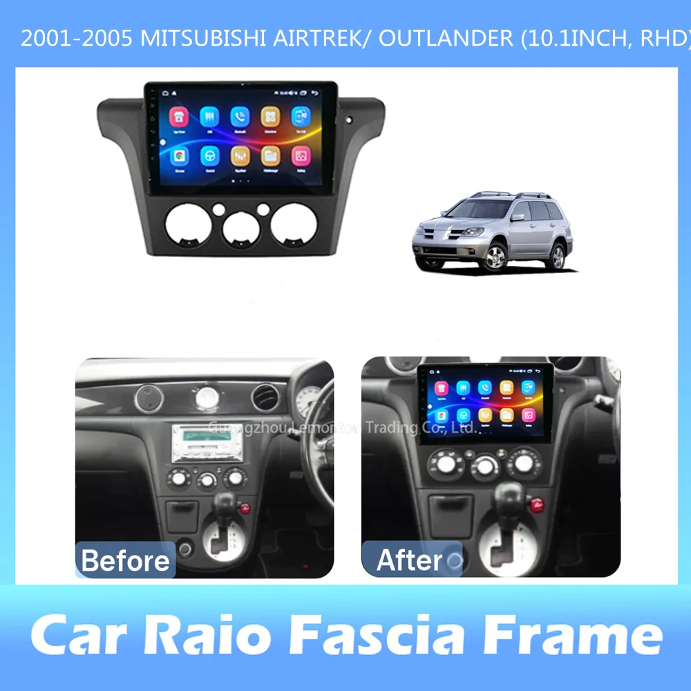 

10.1-inch 2din Car Radio Dashboard For MITSUBISHI AIRTREK/OUTLANDER Stereo Panel, For Teyes Car Panel With Dual Din CD DVD Frame