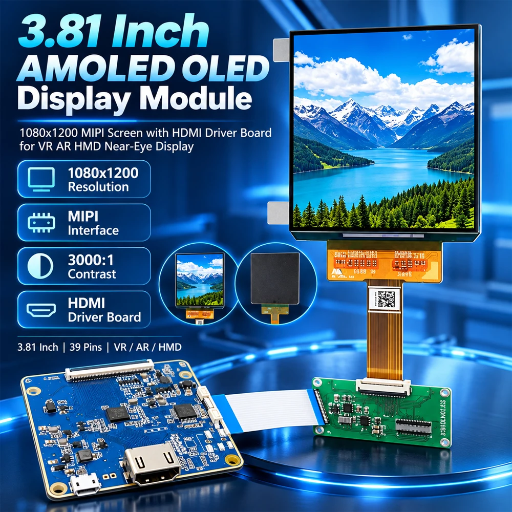 modulo-display-amoled-oled-da-381-pollici-schermo-mipi-1080x1200-rapporto-di-contrasto-3000-1-display-per-visori-vr-ar-hmd-con-scheda-driver-hdmi