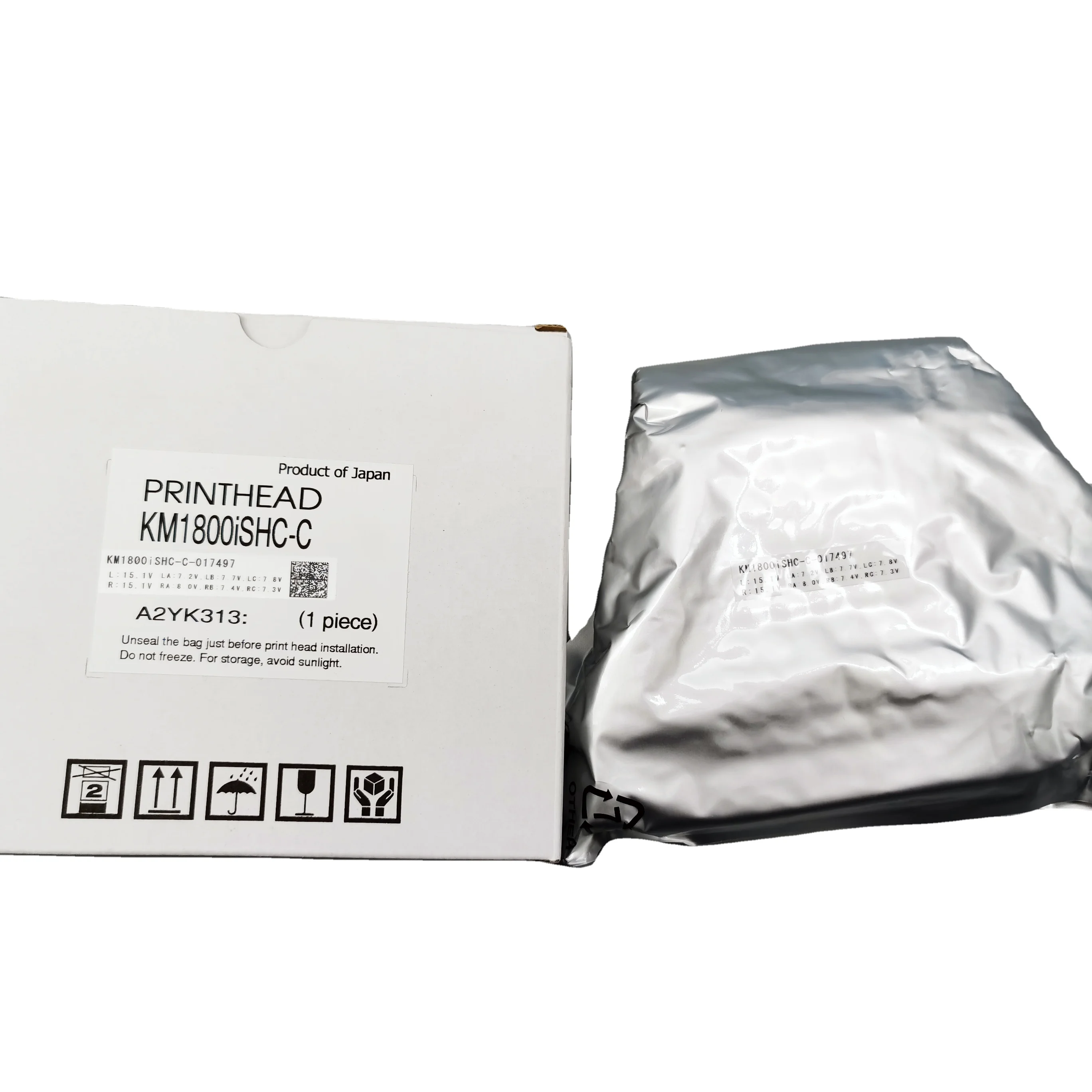 For UV Printer 100% New Original Konica KM1800 I SHC-C 3.5PL Printhead