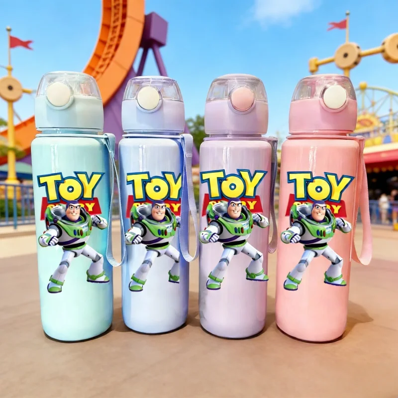 

Бутылка для воды с 3D-принтом «Базз Лайтер» из «Истории игрушек» (Дисней) — 3D-текстура, новая и стильная, устойчивая к выцветанию, коллекционная и герметичная
