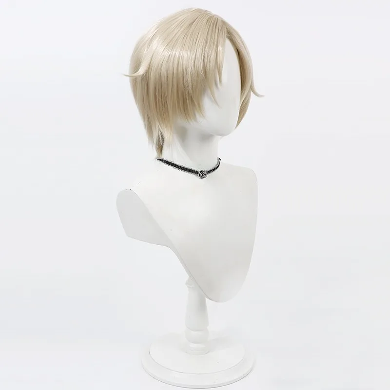 Identity V Nieuwe Survivor Grave Keeper Andrew Kreiss cosplay pruik beige hoofdhuid Halloween cadeau