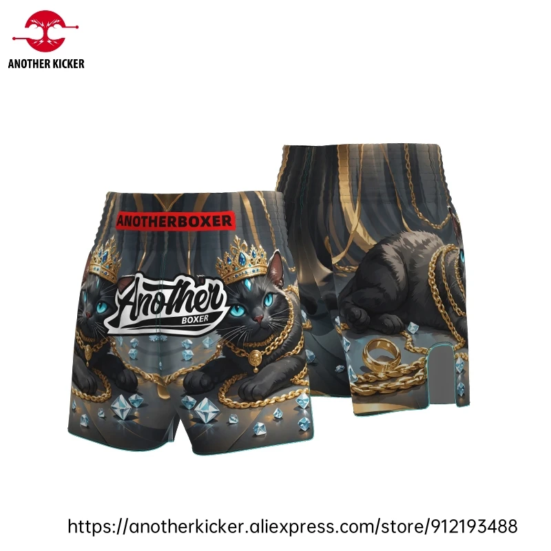 태국 복싱 반바지 남성 여성 무에타이 반바지 신축성있는 허리 BJJ MMA 트레이닝 반바지 빠른 건조 피트니스 운동 킥복싱 바지