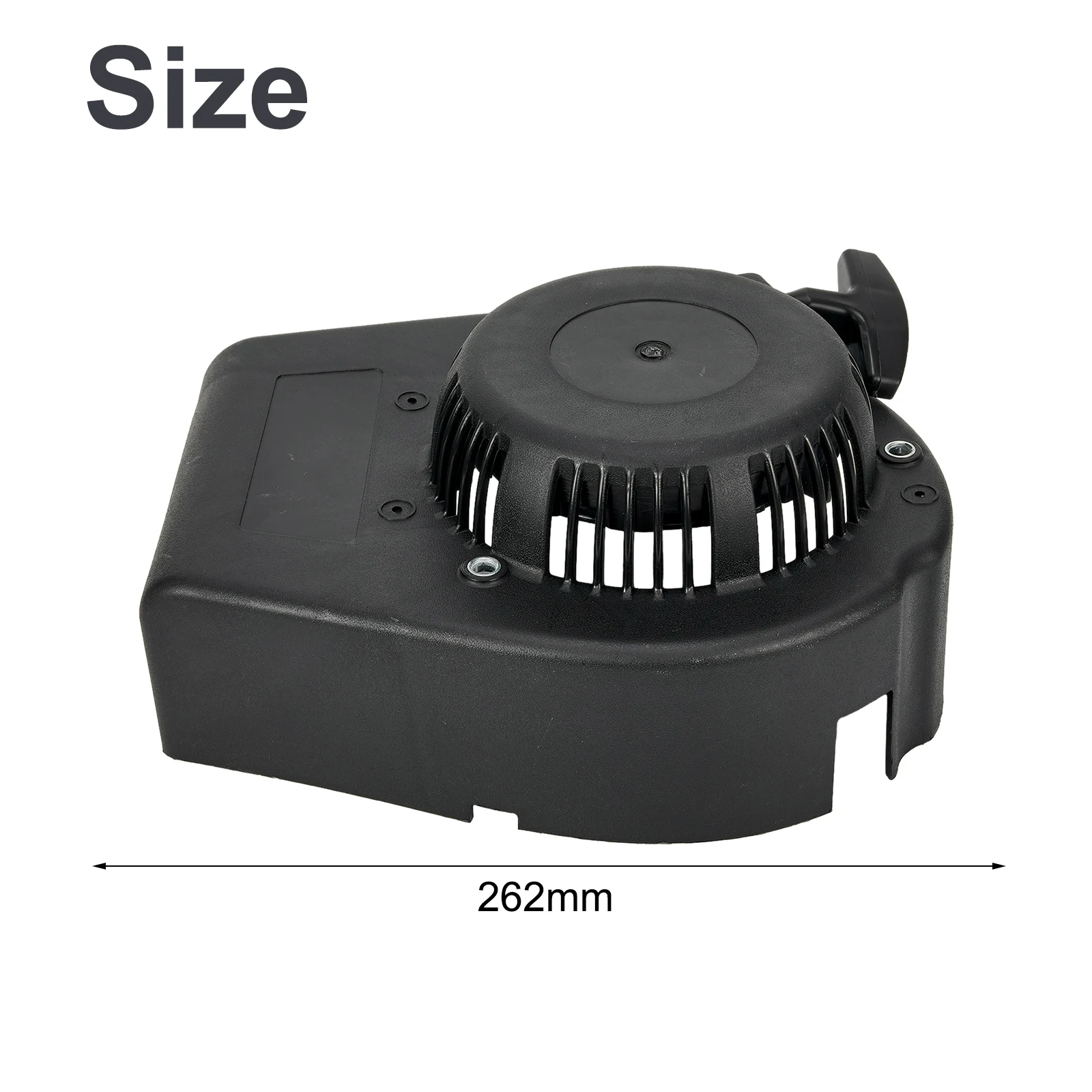 Reliable Replacement Recoil Starter for For MOUNTFIELD Lawnmower HP454 RV40 RV150 SV150 V35 V35R Premium Black Plastic