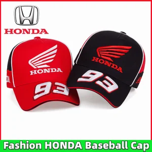 New Honda 93 Männer Baseball Motorrad Männer und Frauen Sommer Mode gestickt Sol Hat Sport Outdoor Hut 10 Hauptverkaufsknochen Honda Man - №10