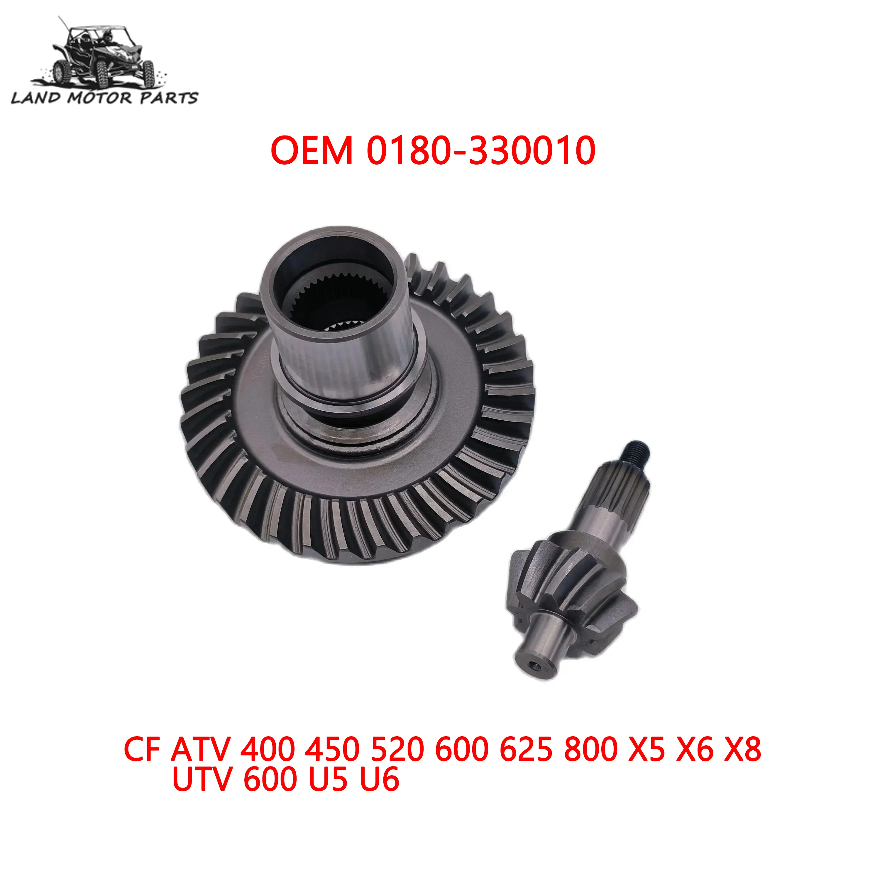 

Rear Diffferential Bevel Gear Assy for CF 500cc 600cc 800cc Uforce Cforce X5 X6 Z6 U8 X8 Z8 500 600 800 CF500 0180-330010