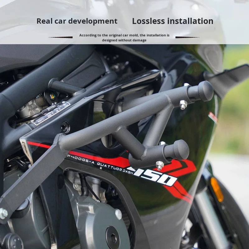 Kove 450RR Spring Head Bumper Racing Front Crash Bar Motorcycle  Guard  Fall Parts Factory Direct