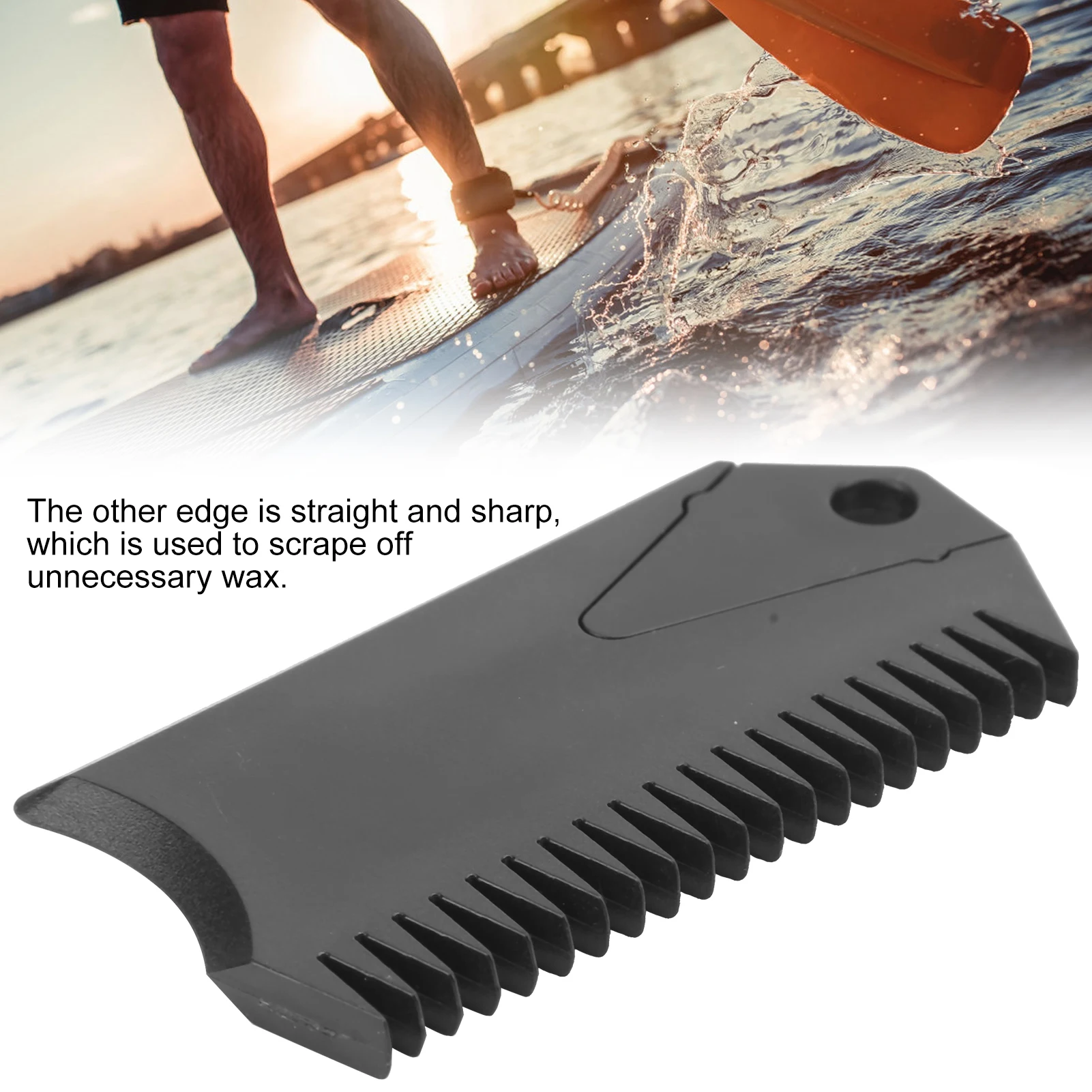 Surfboard Wax Comb Durable SUP Surf Board Wax Remove Comb with Fin Key High Quality Easy Using Brand New for Surfing Surfboards