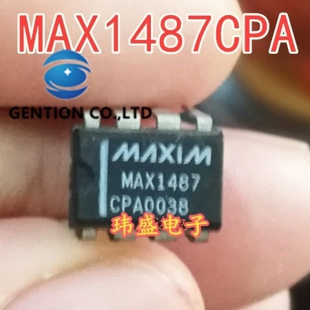 

10PCS MAX1487ECPA DIP-8 transceiver chip MAX1487CPA MAX1487 in stock 100% new and original