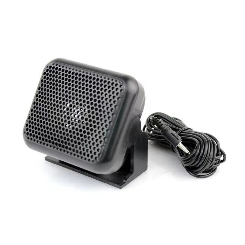 Baru NSP-100 Mini Speaker eksternal mikrofon Radio Mobile untuk Yaesu untuk Kenwood untuk Motorola untuk ICOM Radio HAM