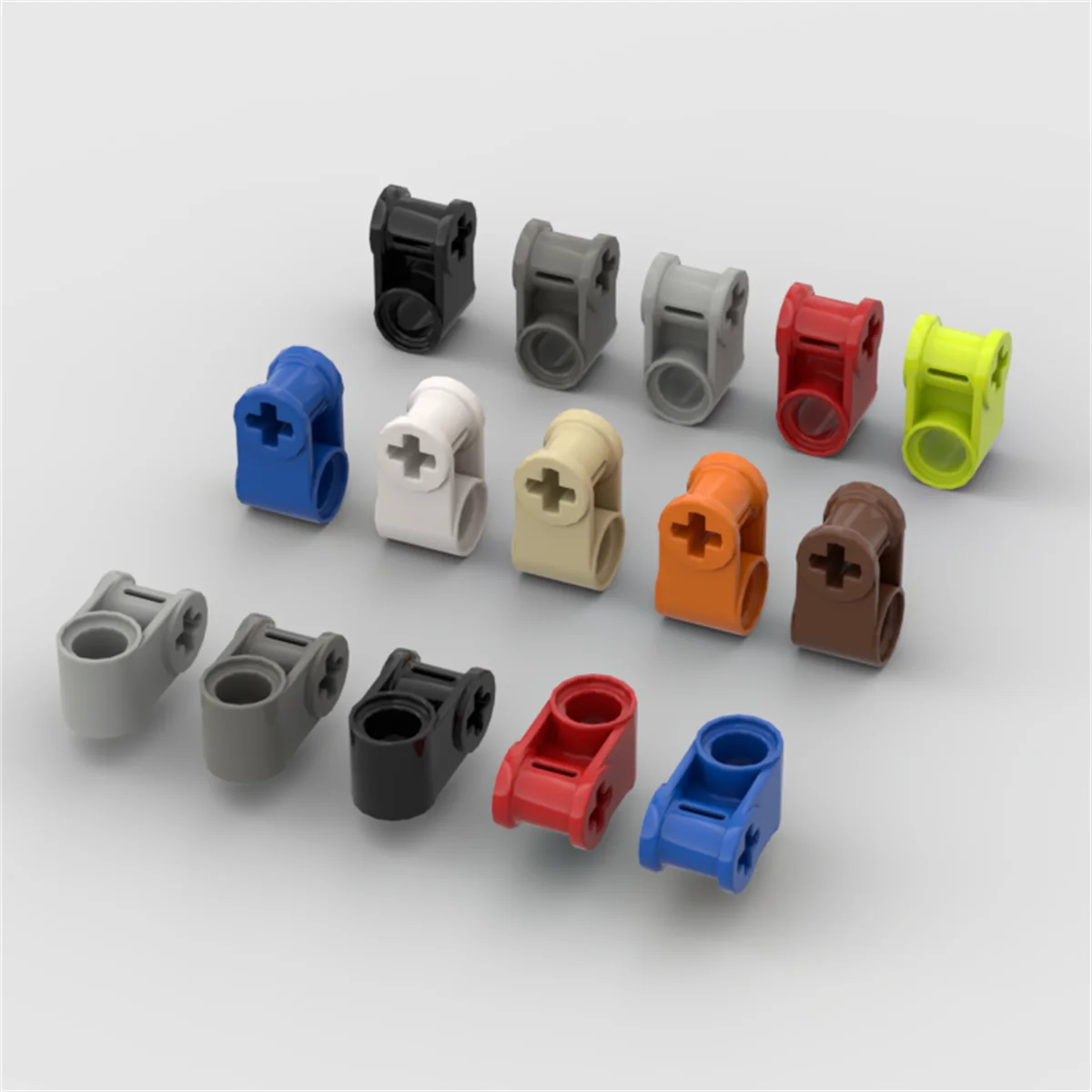 10 Stück Puzzle-Teile High-Tech 6536 Bausteine-Set Achsen- und Stiftverbinder DIY Spielzeug Geburtstagsgeschenke