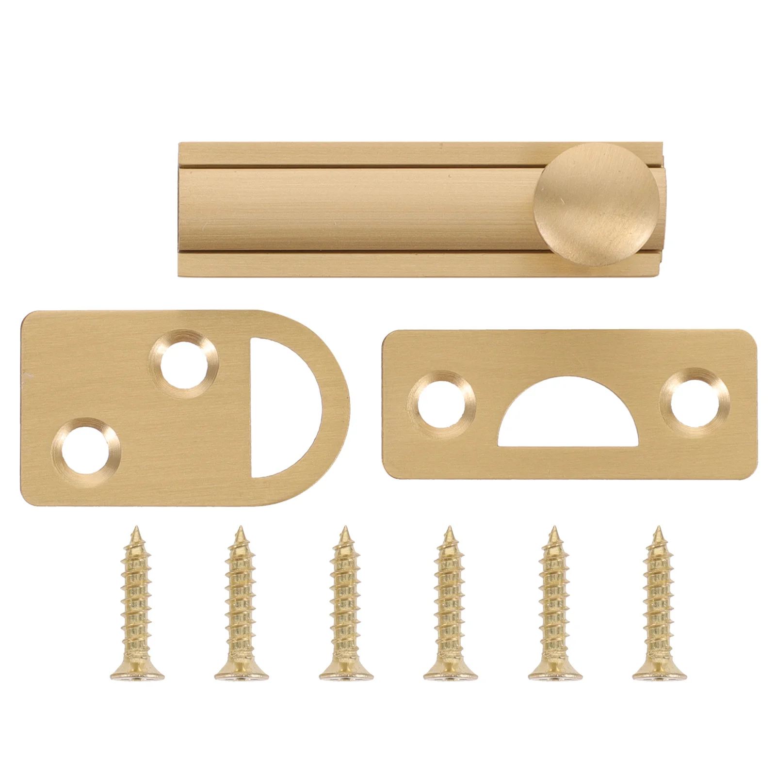 

Door Bolt Lock Durable Anti- Bolt for Bedroom Kitchen Study Sliding Door Security Lock Latches