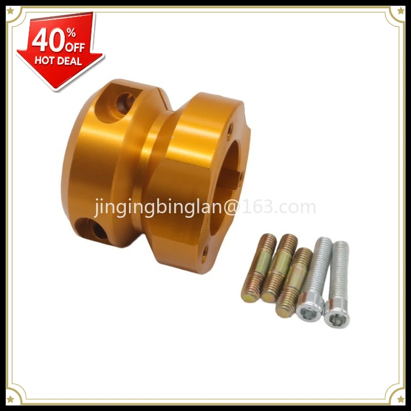 Factory direct sales of four-wheel venue competitive drift kart accessories, rear flange 40mm rear axle aluminum alloy wheel hub