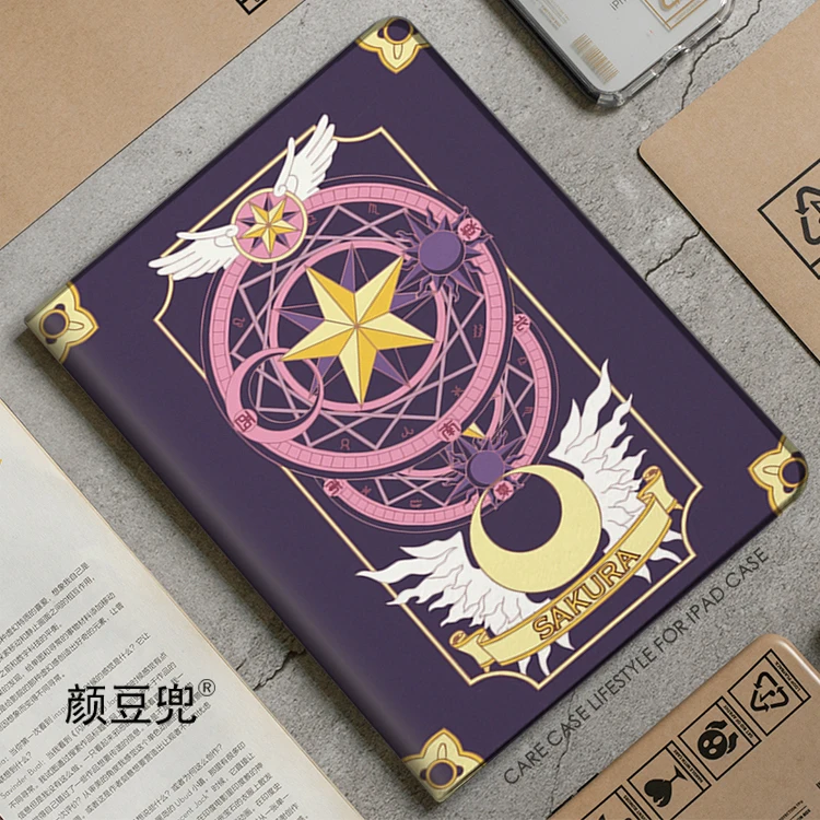Sakura Card Captor Anime For iPad 10.2 9th 10th 11th Air 3 Mini 6 7 Case Luxury Silicone Pro 12.9 11 For iPad Air 5 6