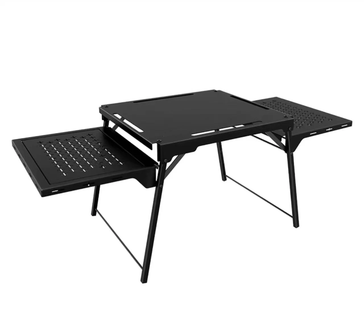 SM-IGTN Aluminum Portable Camping Kitchen Table Modern Multi-Functional Dining Outdoor Furniture Essential One-Stop Warehouse