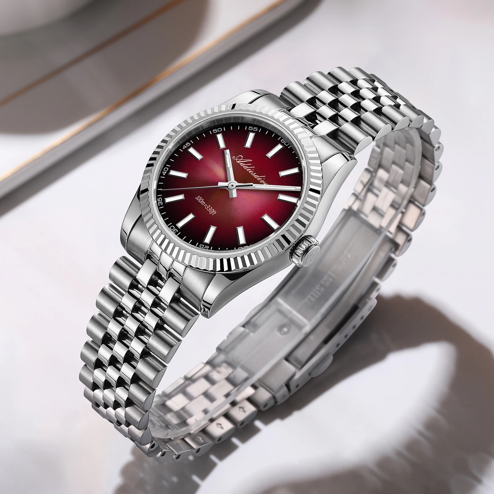 addiesdive-orologio-da-uomo-ad2073-vetro-zaffiro-sunburst-36mm-vh31-orologi-al-quarzo-10bar-impermeabile-diving-bgw9-orologio-da-polso-luminoso