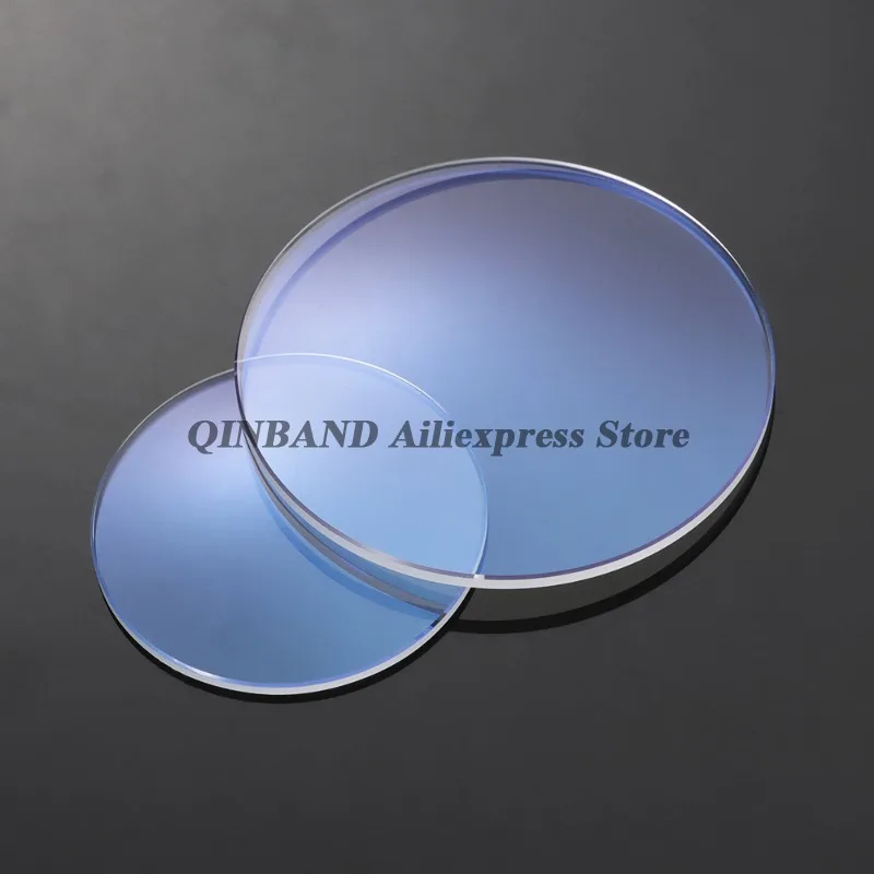 28/29 /30/31/32/33/34/35/36/37/38mm Round Crystal Parts Blue Light Coating Film Watches Glass Replacement Double Domed Diameters