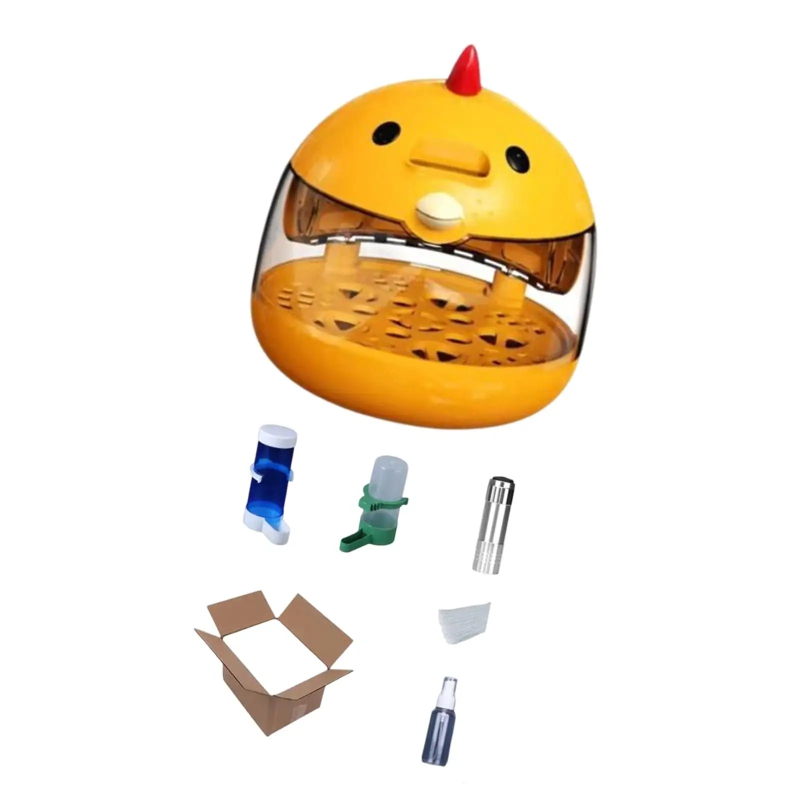 

Egg Incubator Cute with Clear Window Hatching Machine for Goose Pigeon Quail