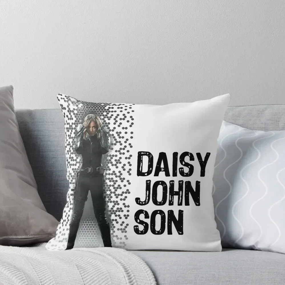 

Digital Pixels Daisy Johnson AKA Quake Throw Pillow Embroidered Cushion Cover bed pillows Room decorating items pillow