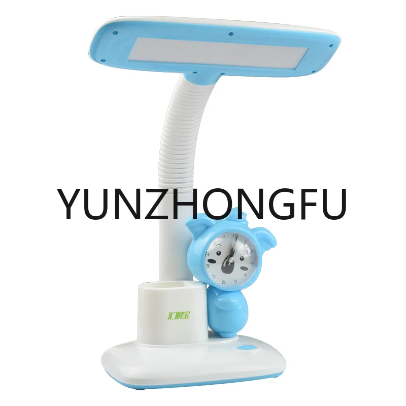 

LED Desk Lamp Eye Protection Desk Student Children's Alarm Clock