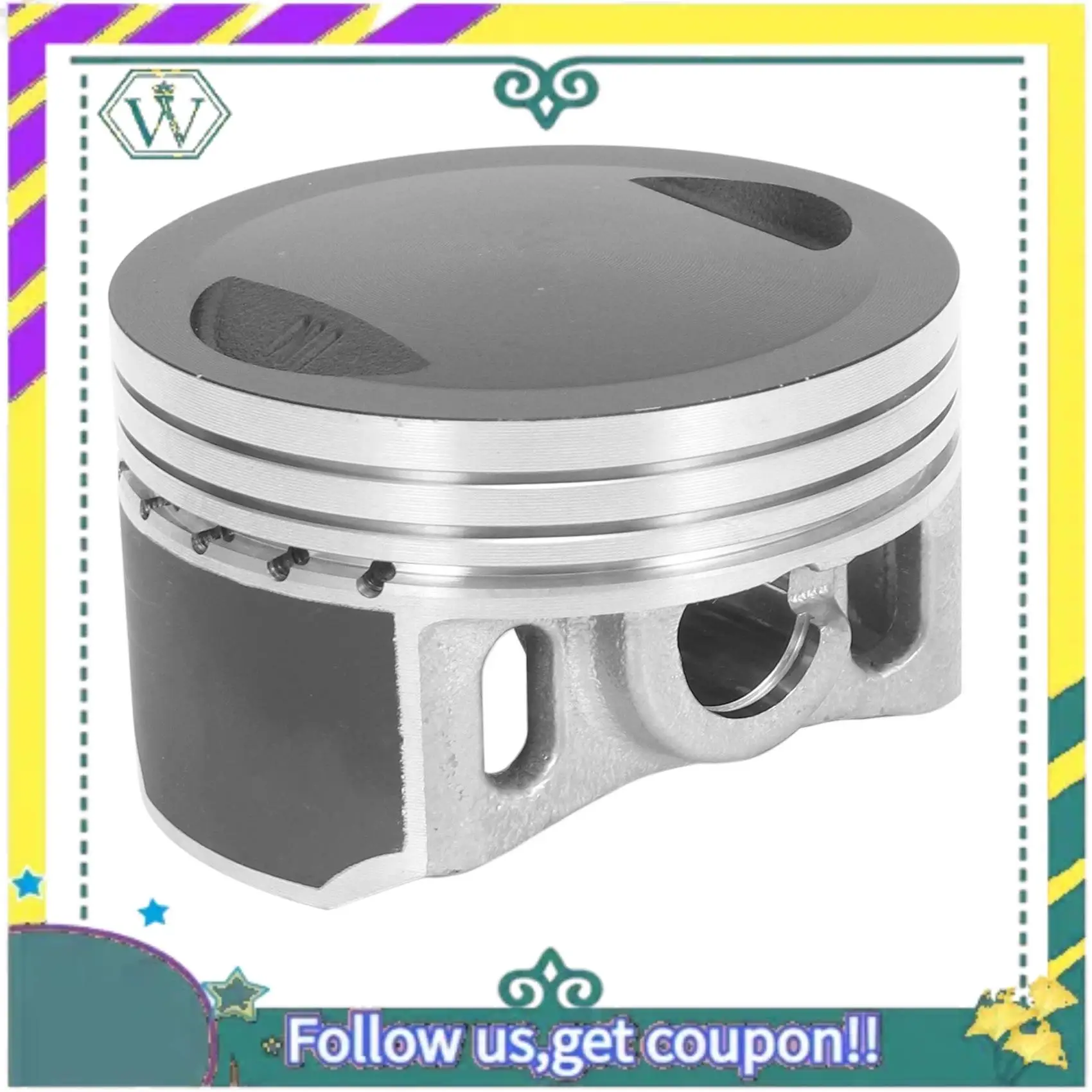 A82U-دراجة نارية 62 مللي متر مكبس 13 مللي متر دبوس حلقة مجموعة عدة الجمعية لهوندا CG150 CGH150 ZJ150 Irbis GS150 150Cc #5