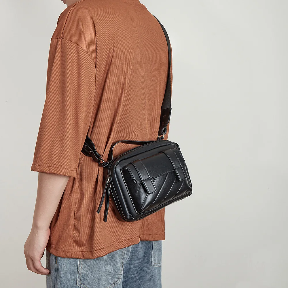 

New Fashion Men's Bag High Quality Casual Portable Shoulder bag Trend Brand Versatile Crossbody Bags Designer Luxury Handbag sac