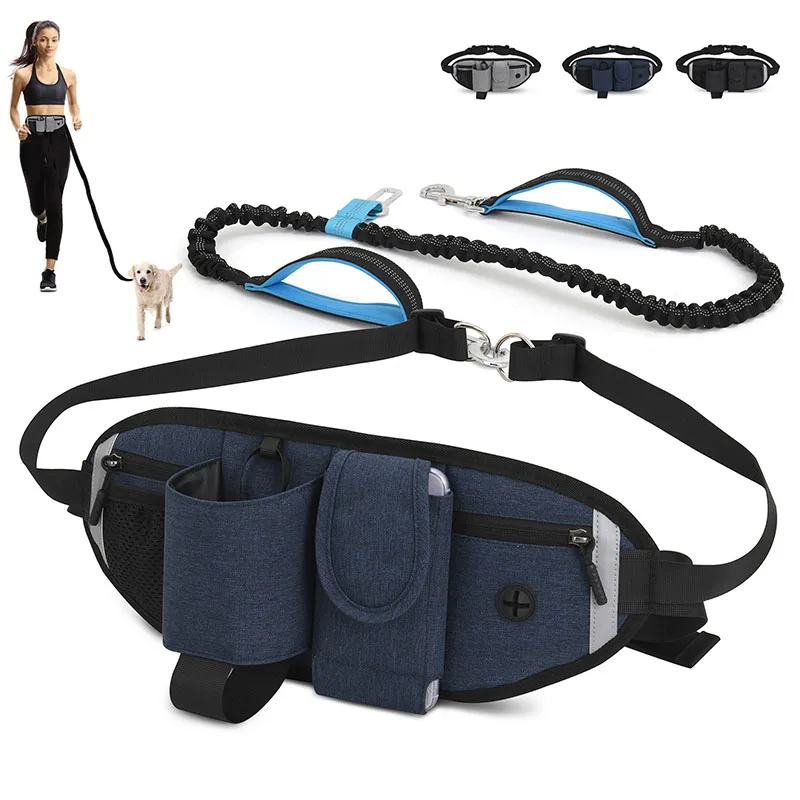 New Pet Running Sports Elastic Waistpack Durable Multifunctional Waterproof Outdoor Anti Collision Pet Supplies Accessories