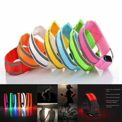 New LED light band Reflective LED Light Arm Armband Strap Safety Belt For Night Running Cycling running led light Dropshipping