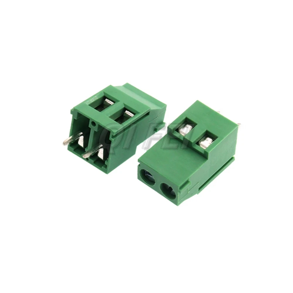 10pcs KF129 Screw Terminal Block Connector DG129 5.0mm 5.08mm 7.62mm Pitch  2P 3Pin Spliceable Straight Pin Terminal Connecctor