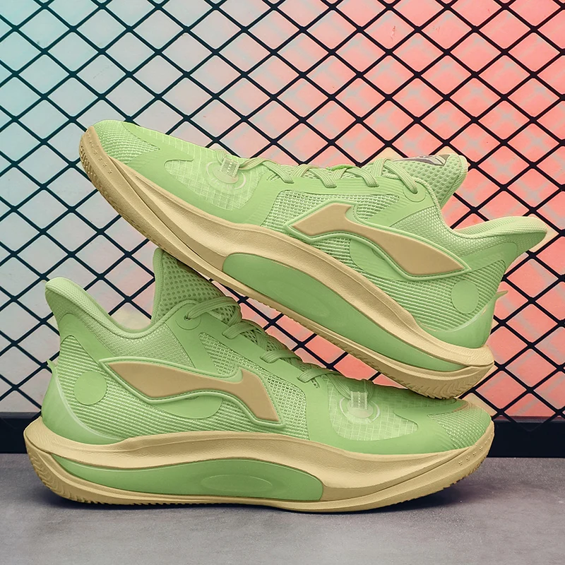 

Men's Athletic Basketball Sneakers Breathable Cushioning Non-Slip Wearable Gym Training Running Shoes for Men And Women