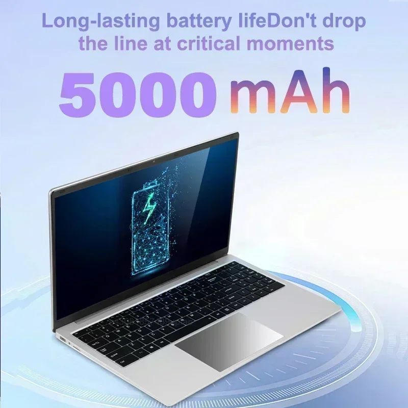 كمبيوتر محمول جديد 15.6 بوصة فائق النحافة Intel N3700 ألعاب الكمبيوتر المحمول 16 جيجابايت رام 2 تيرا بايت SSDWindows11 Pro 1920*1080 عرض كمبيوتر مكتبي للدراسة