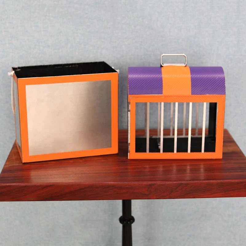 Dove to Rabbit Magic Tricks Dove Vanishes and Rabbit Appearing in the Cage Visual Change Stage Illusions Gimmicks Prop