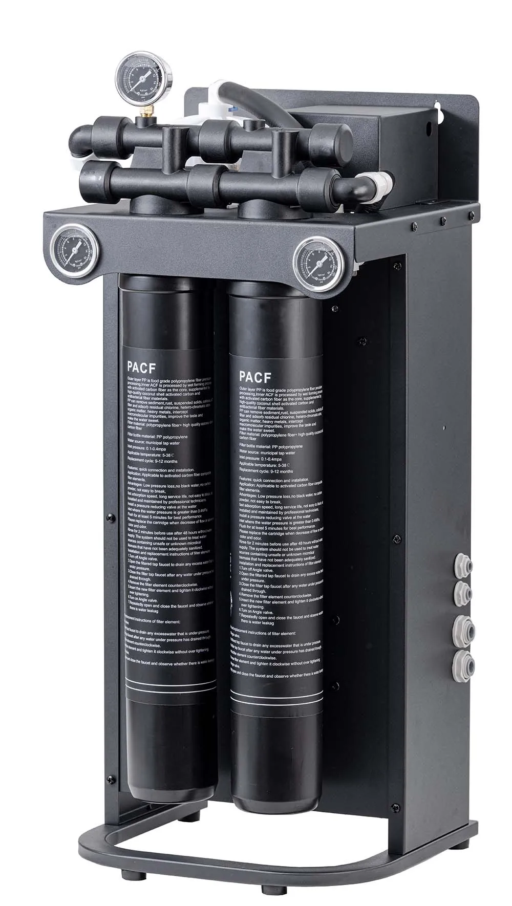 1000GPD Dual Water Purifier for Household Commercial Outdoor Use Electric Reverse Osmosis Water Filter System for Ice Coffee