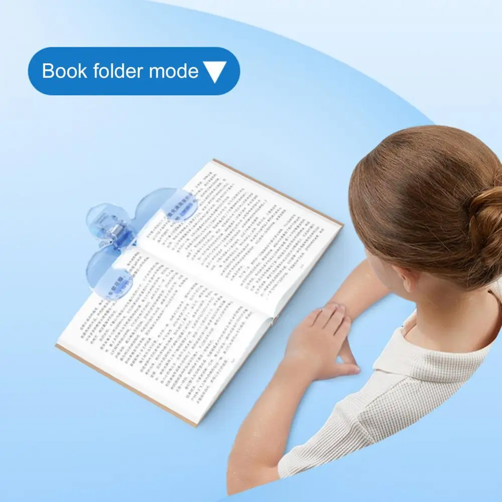 Practical Reading Tool Multifunctional Transparent Book Page Holder Clips for Teachers Students Reading Enthusiasts for Books