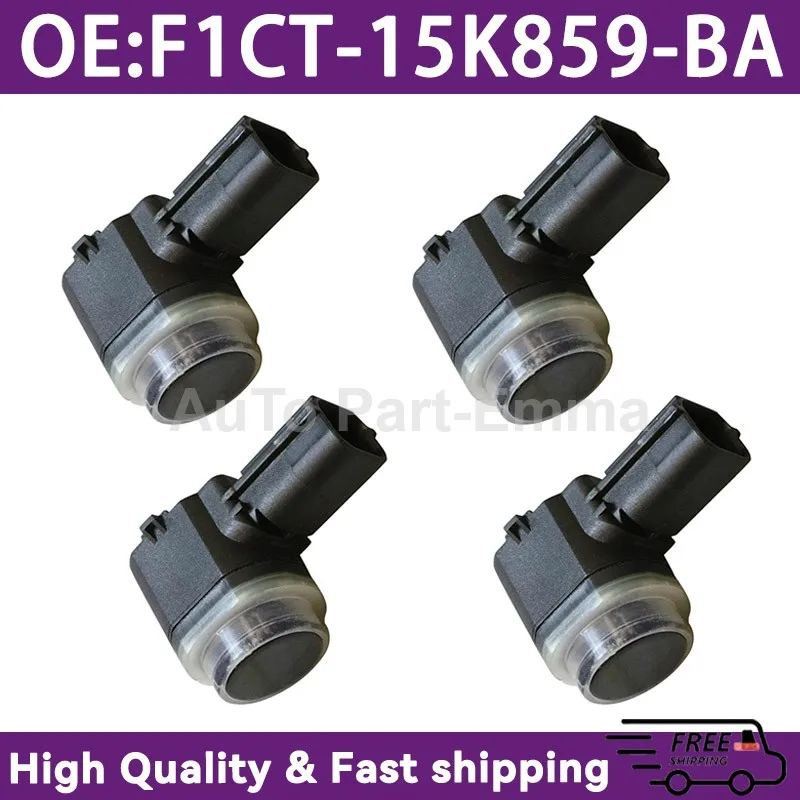 

4 шт. F1CT-15K859-BA датчик парковки для Ford Kuga S-Max C-Max Mk2 Focus Galaxy Mondeo Ranger T6 реверсивный PDC радар аксессуары