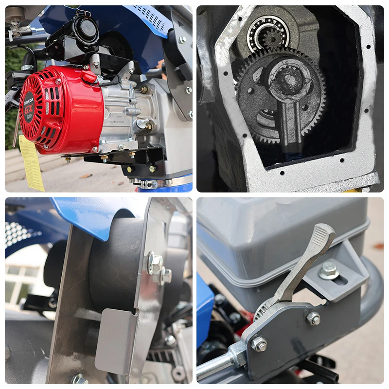 Jiqian Engineering Construction Machinery Plate Compactor Machine Rm80 Vibrating Earth Tamping Rammer Motor-Driven 380V High