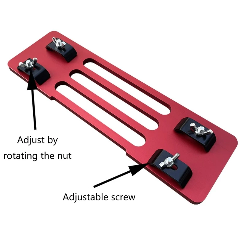 Y6GD Woodworking Support Positioning Guide Guide Plate pour améliorer stabilité
