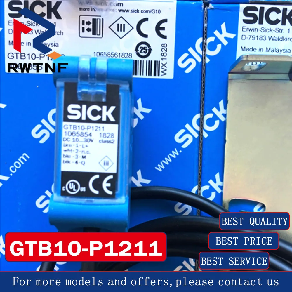 Gloednieuwe originele GTB10-P1211 SICK foto-elektrische sensor, 100% originele magazijnvoorraad