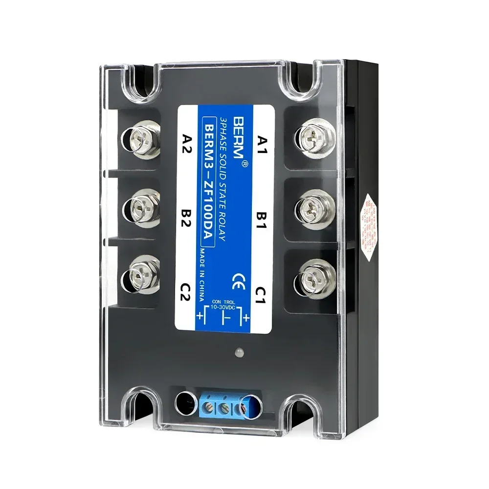 

Motor reversing SSR three-phase motor reversing SSR-100da solid state relay DC 3 phase SSR