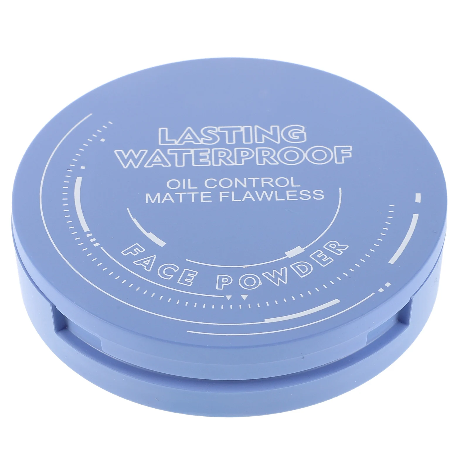 Dual-Use Matte Compact Powder Waterproof Long Lasting Full Coverage Face Setting Pressed Powder Natural Finish Oil Control