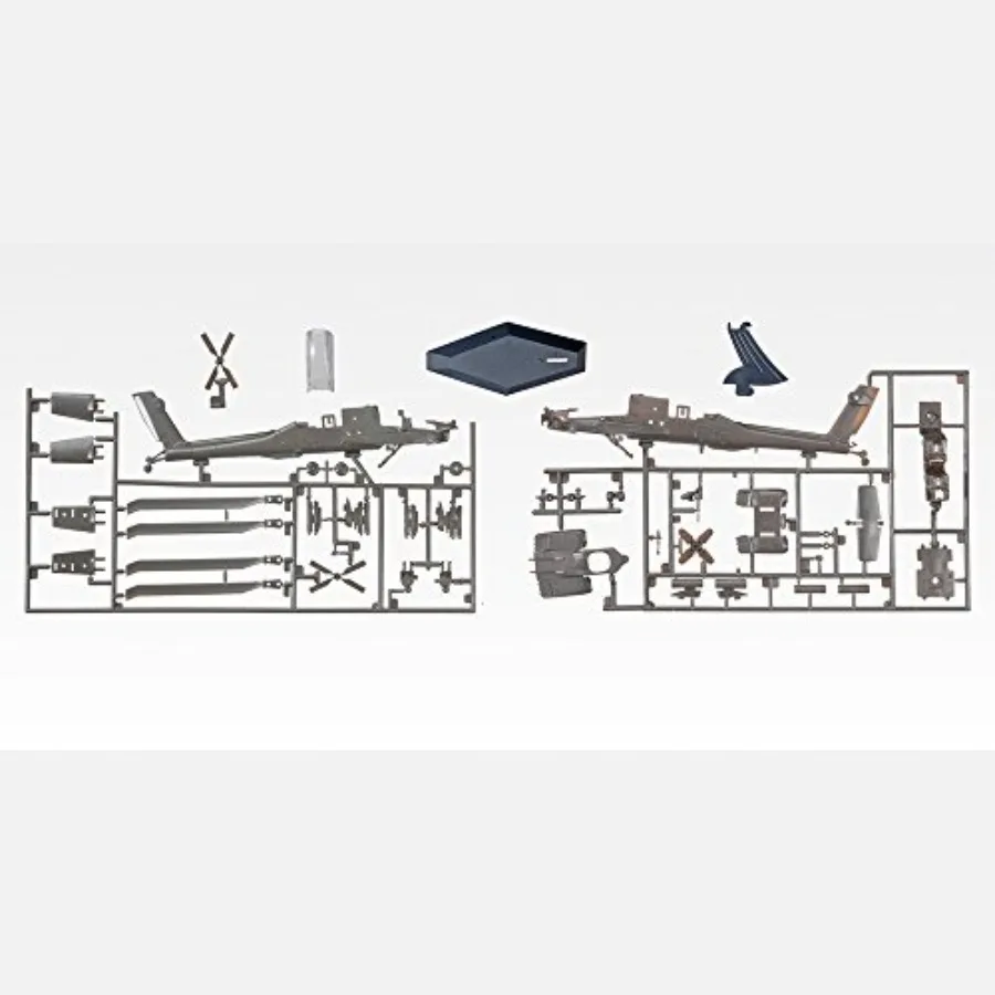 SnapTite Apache Helicopter Plastic Model Kit