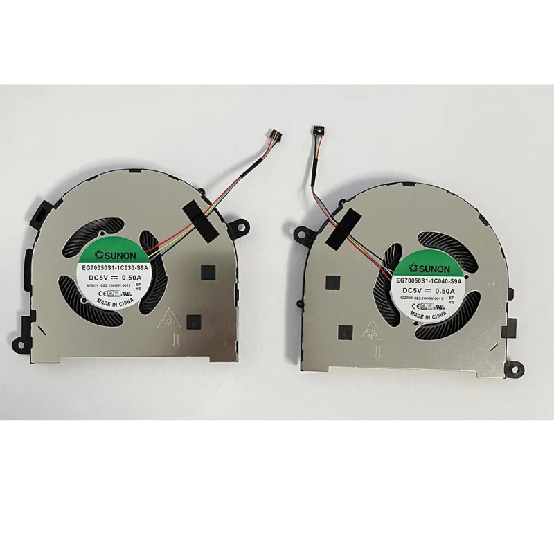 Y+For Lenovo YOGA C940-15IRH CPU GPU Cooling Fan Set EG70050S1-1C040/1C030-S9A