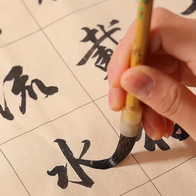 

Кисть для каллиграфии из длинноворсовой кроличьей шерсти, для официального каллиграфического письма, китайская кисть, для акварельной живописи