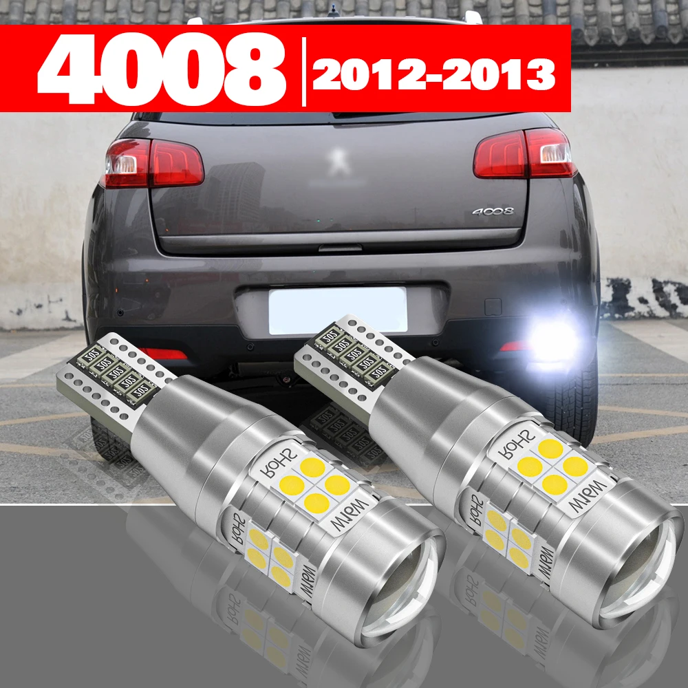 

For Peugeot 4008 2012-2013 2pcs LED Reverse Light Backup Lamp Accessories