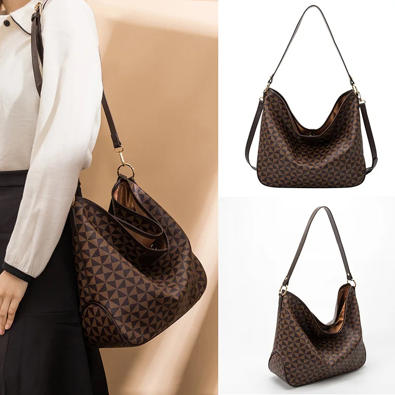 

Classic Printed High-Capacity Shoulder Bag